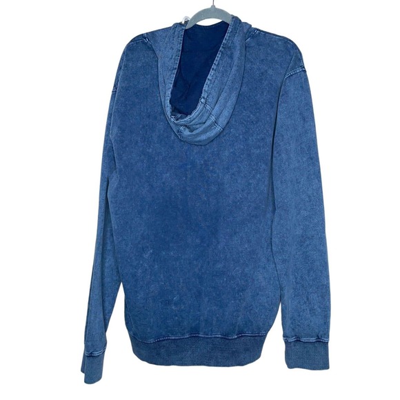 Ayrton Senna XXL Mens Blue Comfort Long Sleeve Drawstring Pullover Hoodie - Picture 2 of 7